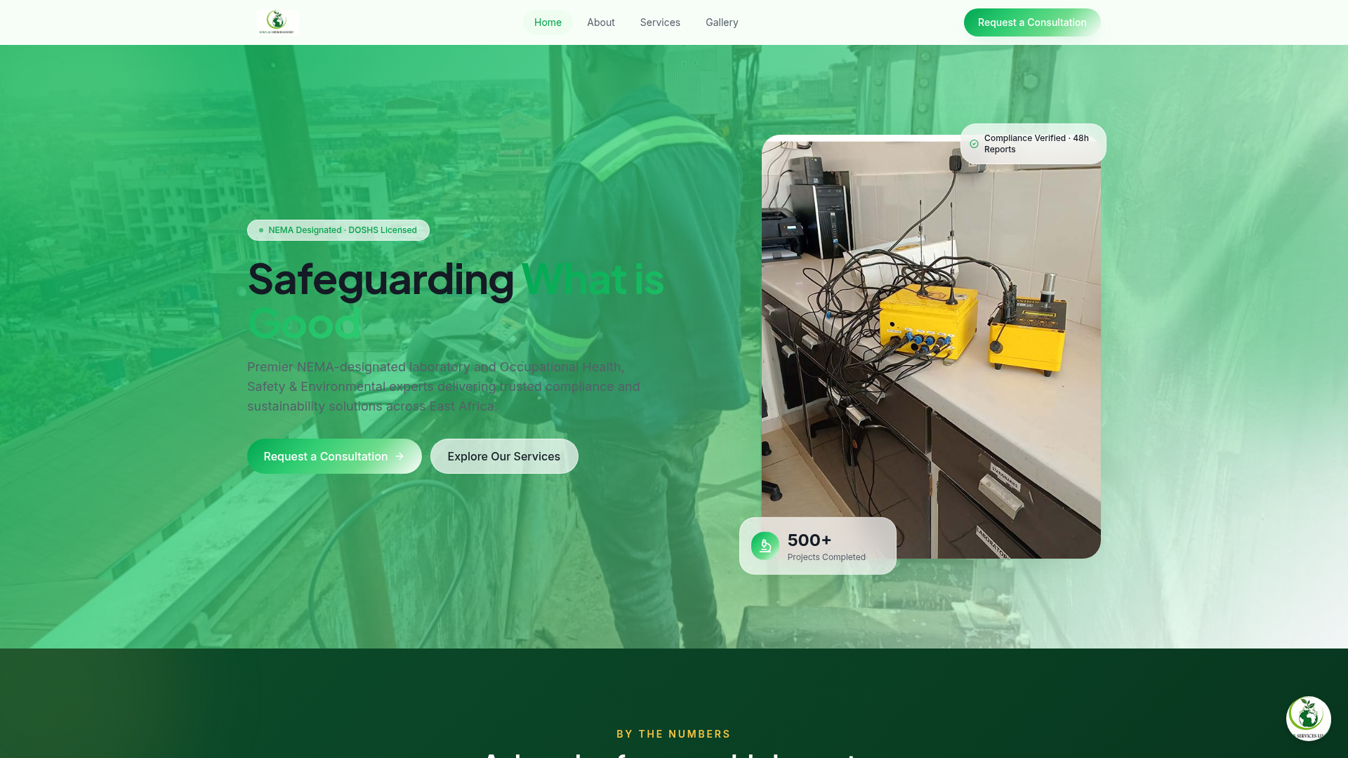 Eurolabs Ltd. website screenshot